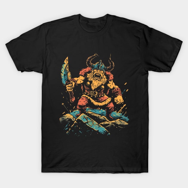 Сute Viking T-Shirt by FrogandFog